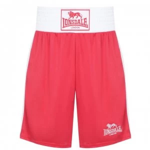 Lonsdale Box Short Mens - Red/White