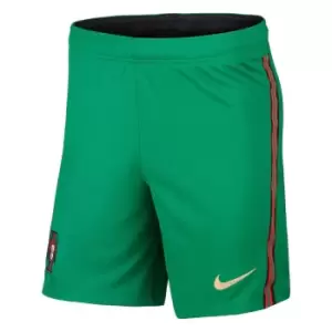 2020-2021 Portugal Nike Home Shorts (Green)
