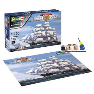Cutty Sark 150th Anniversary 1:220 Scale Revell Model Kit