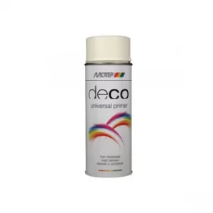PlastiKote 01611 Deco Spray Primer White 400ml