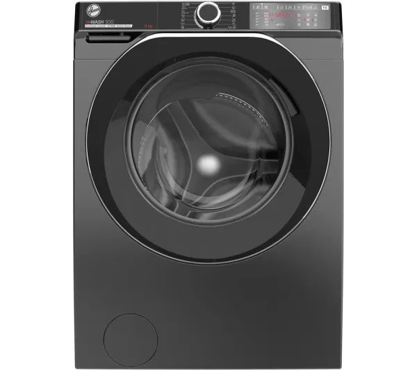 HOOVER H-Wash 500 HWB 411AMBCR WiFi-enabled 11 kg 1400 Spin Washing Machine - White, Silver/Grey