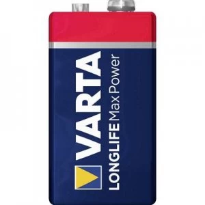 Varta Longlife Max Power 6LR61 9 V / PP3 battery Alkali-manganese 640 mAh 9 V