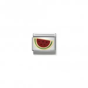 Composable Classic Fruits Enamel Gold Water Melon Link 030215/14