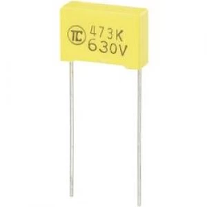 MKS thin film capacitor Radial lead 0.33 uF 250 Vdc 5 15mm L x W x H 18 x 6 x 12mm