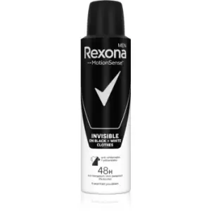 Rexona Invisible on Black + White Clothes Antiperspirant Spray 48h 150ml