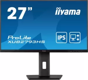 iiyama ProLite XUB2793HS-B5 LED display 68.6cm (27") 1920 x 1080...
