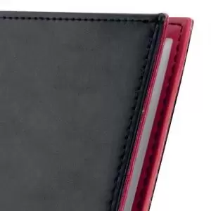 Rexel ProStyle OnView A4 Display Book with 40 Pockets BlackPomegranate