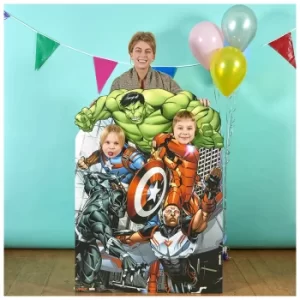 Avengers Assemble Child Size Stand In Cardboard Cut Out