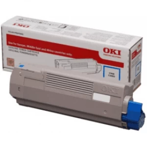 OKI 46443103 Cyan Laser Toner Ink Cartridge