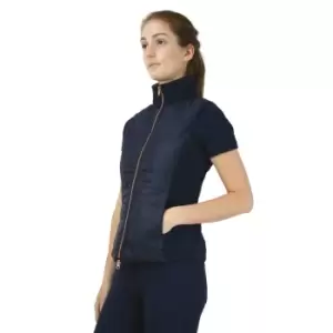 Hy Womens/Ladies Exquisite Stirrup and Bit Collection Gilet (S) (Navy)