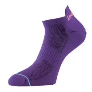 1000 Mile Womens/Ladies Liner Socks (6 UK-8 UK) (Purple/Pink)