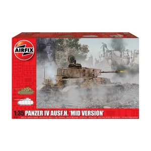 Panzer IV Ausf.H Mid Version 1:35 Tank Air Fix Model Kit