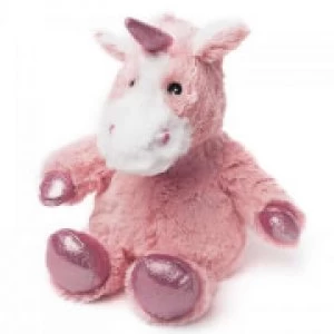 Warmies Cozy Heatable Plush Sparkly Unicorn - Pink