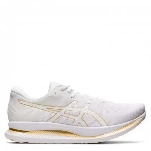 Asics Glide Ride Trainers Ladies - White/Gold