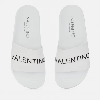 Valentino Shoes Womens Slide Sandals - White - UK 7