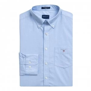 Gant Broadcloth Shirt - Pale Blue