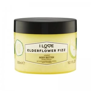 I Love Elderflower Fizz Body Butter 300ml