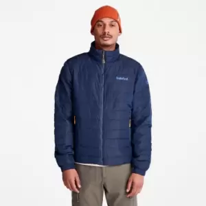 Timberland Axis Peak Water-repellent Jacket For Men In Navy Dark Blue, Size L