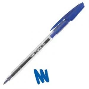 Original Bic Cristal Clic Retractable Ballpoint Pen Blue 850733