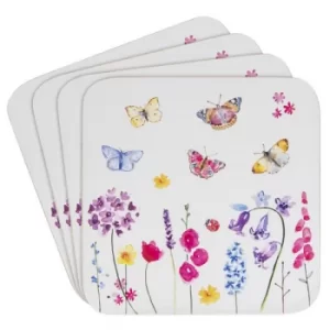 Butterfly Garden Coasters (Set of 4) by Lesser & Pavey