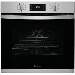 Indesit Aria KFW3844HIXUK 71L Integrated Electric Single Oven