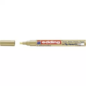 Edding 4-753053 E-753 Paint marker Gold 1 mm, 2.5mm /pack