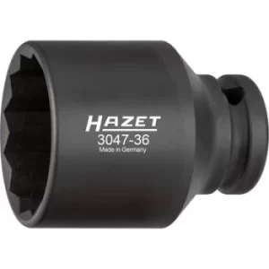 HAZET Impact socket (12-point) 3047-36 Hazet 3047-36