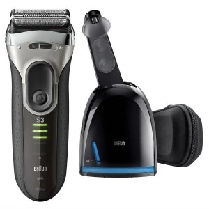 Braun Series 3 ProSkin 3090cc Rechargeable Waterproof Electric Shaver