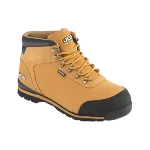 JCB 3CX Honey Waterproof Hiker Style Safety Boot - Size 7