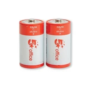 5 Star Office Batteries CLR14 Pack 2