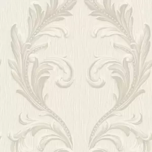 Belgravia Decor Tiffany Scroll Cream Wallpaper