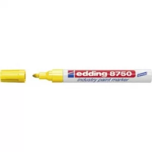 Edding 4-8750005 E-8750 Paint marker Yellow 2 mm, 4mm /pack