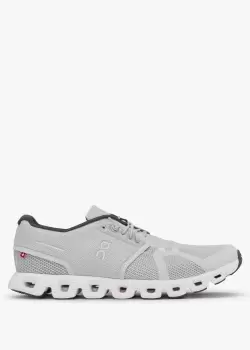 On Running Mens Cloud 5 White Trainers