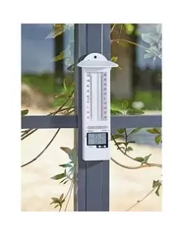 Smart Solar Digital Max/Min & Analogue Thermometer
