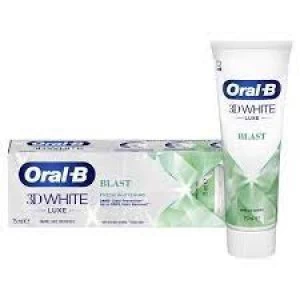 Oral-B 3D White Luxe Blast Whitening Toothpaste 75ml