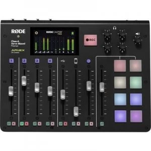 RODE Microphones Rodecaster Pro 4-channel Podcast control panel