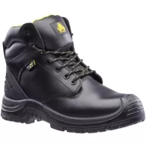 Amblers Safety - Amblers Unisex Adults Wrekin Waterproof Leather Safety Boot (4 uk) (Black) - Black