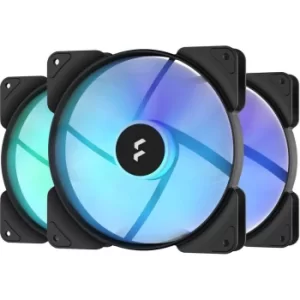 Fractal Design Aspect 14 RGB 140mm Triple Pack of Case Chassis Fans in Black