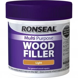 Ronseal Multi Purpose Wood Filler Tub Light 465g