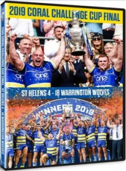 2019 Coral Challenge Cup Final - St Helens 4-18 Warrington Wolves - DVD
