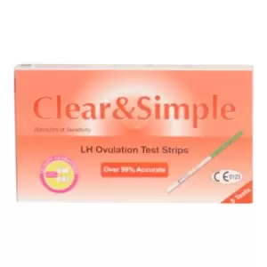 Clear & Simple 5 Ovulation Test Strips 5 pcs