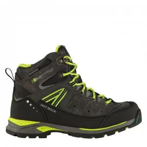 Karrimor Hot Rock Junior Walking Boots - Charcoal/Green