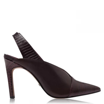 Reiss Angelica Court Shoes - Pomegranate