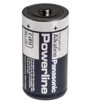 Panasonic Industrial Powerline 1.5V Alkaline C Batteries With Standard Terminal Type