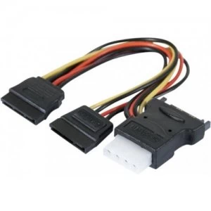 Aten 147557 SATA cable 0.3 m SATA 15-pin Assorted colours Black