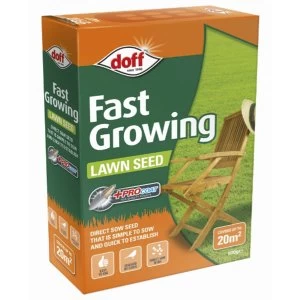 Doff Fast Grow Lawn Seed - 500g