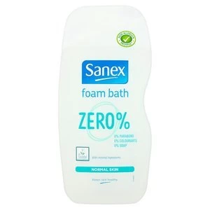 Sanex Zero Normal Skin Bath Foam 500ml
