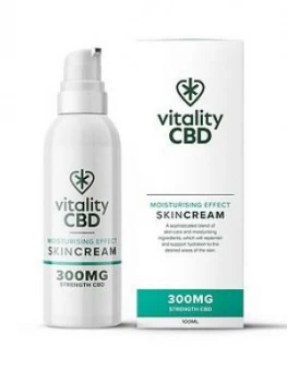 Vitality CBD Vitality CBD Skin Cream Natural 300mg (100ml), Multi, Women