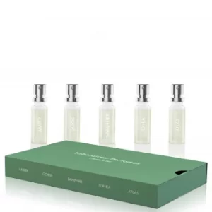 Laboratory Perfumes Lifestyle Gift Set 5ml Amber Eau de Parfum + 5ml Gorse Eau de Parfum + 5ml Samphire Eau de Parfum + 5ml Tonka Eau de Parfum + 5ml