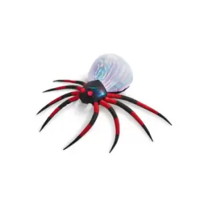 Halloween Inflatable Spider with Disco Globe Light Effect